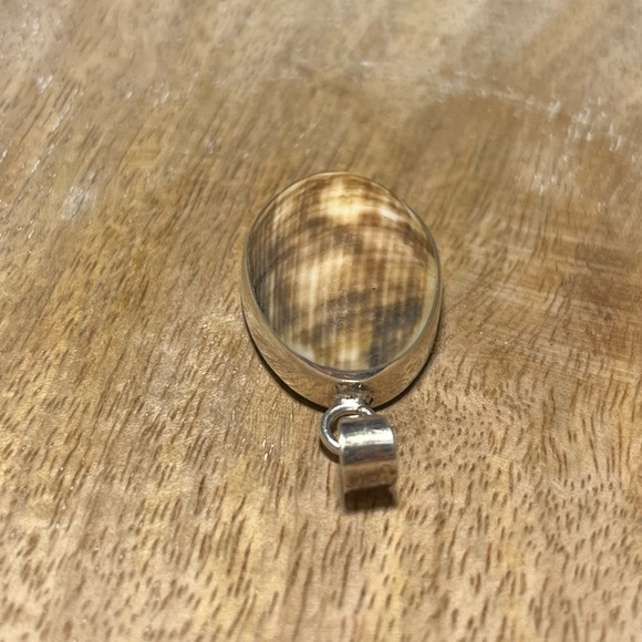 Seashell 925 Sterling Silver Pendant - Picture 8 of 13